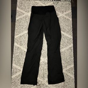 Black lululemon dance studio pants full length